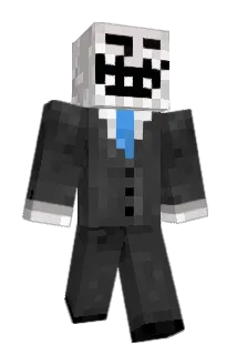 SmolBlackMan Minecraft avatar full body