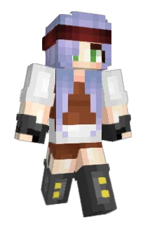Smurfelina Minecraft avatar full body