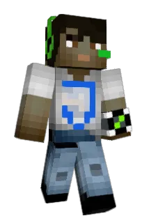 Smurff Minecraft avatar full body