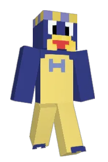 SnakyZebra Minecraft avatar full body