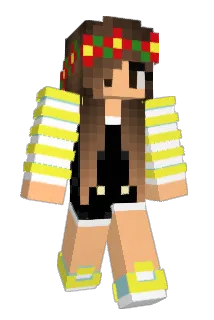 Snelwegbocht Minecraft avatar full body