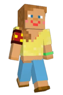 Snicksie Minecraft avatar full body