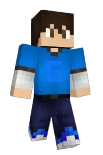 SnikiBlueTv Minecraft avatar full body