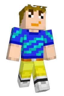 Snookered Minecraft avatar full body