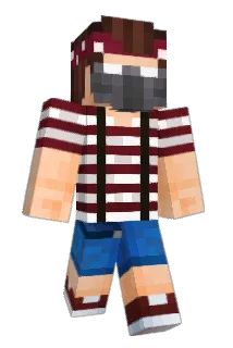 Snooowman Minecraft avatar full body