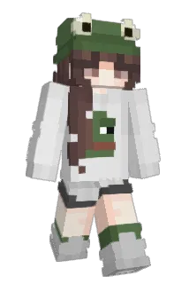 Snow2Flower Minecraft avatar full body