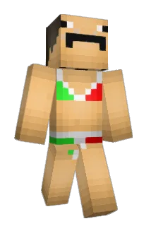 SnowMexican Minecraft avatar full body