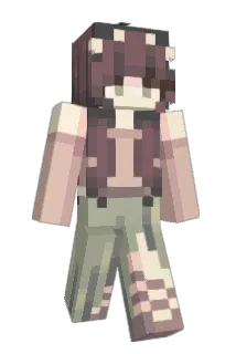 SnowWolfzzz Minecraft avatar full body