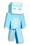 Snowclown Minecraft avatar full body