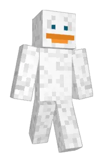 Snowduck Minecraft avatar full body