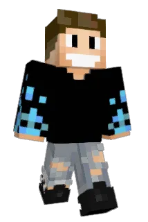 SnowekYT Minecraft avatar full body