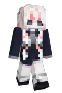 SnowieeeChan Minecraft avatar full body