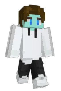 Snowjake Minecraft avatar full body