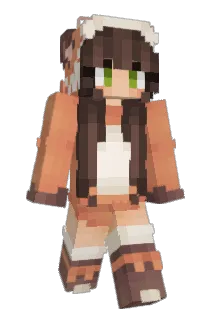 Snowleaper Minecraft avatar full body