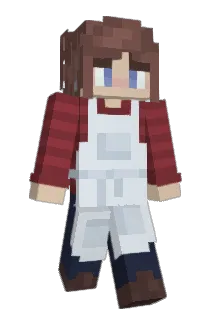 Snowlom Minecraft avatar full body