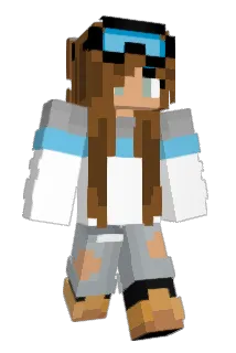 SnowySkier Minecraft avatar full body