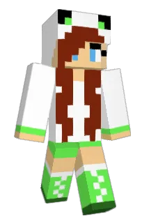 Soaette Minecraft avatar full body