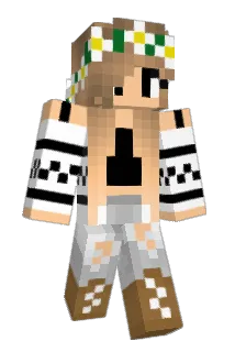 Soccera Minecraft avatar full body
