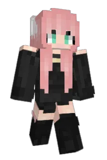 Softbunbun Minecraft avatar full body