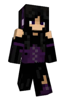 SohGhostly Minecraft avatar full body