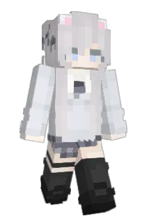 SolaceKitty Minecraft avatar full body