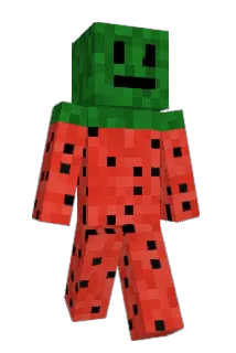 SolarMelon Minecraft avatar full body