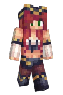 SolariQueen Minecraft avatar full body