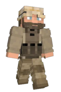SoldierWarden Minecraft avatar full body