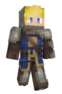 Solmund Minecraft avatar full body