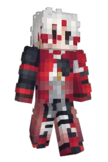 Solomaxxing Minecraft avatar full body