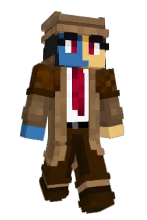 Solsaur Minecraft avatar full body