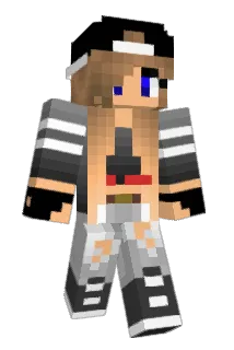 SoniaBrain Minecraft avatar full body