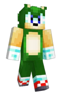 Soniccrafteur Minecraft avatar full body