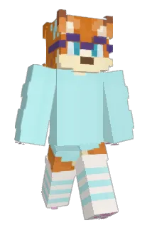 SoraF0X Minecraft avatar full body