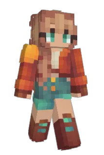 Sorahs Minecraft avatar full body