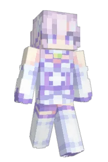 Soramiko Minecraft avatar full body