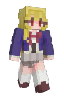 SouShinomiya Minecraft avatar full body