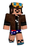 Soucr Minecraft avatar full body