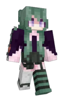 Soulsedge Minecraft avatar full body