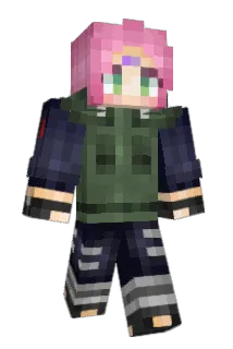SourSakura Minecraft avatar full body