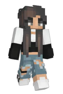 Souriree Minecraft avatar full body