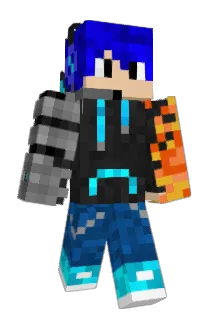 SpaGheTee Minecraft avatar full body