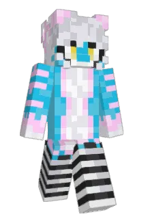Spacanity Minecraft avatar full body