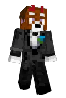 SpaceCadetWolf Minecraft avatar full body
