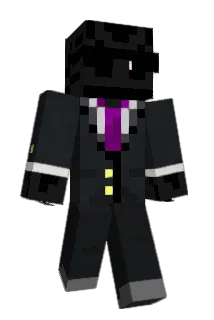 SpaceEnderman Minecraft avatar full body