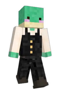 SpaceOrchid Minecraft avatar full body