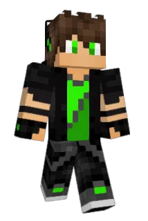 SpaceShot Minecraft avatar full body