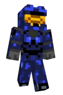 SpaceVader Minecraft avatar full body