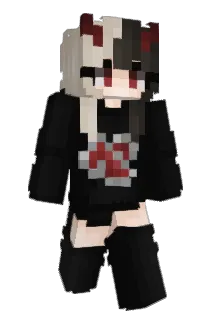 Spacechips Minecraft avatar full body