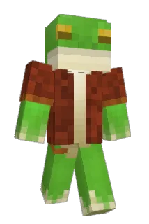 Spacefroog Minecraft avatar full body